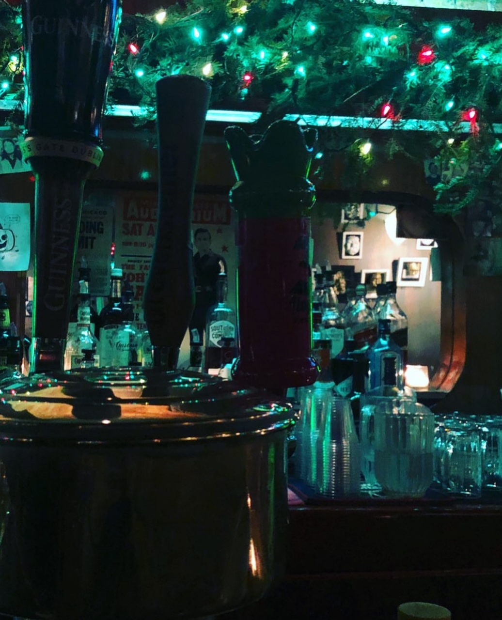 Night life during the holidays.